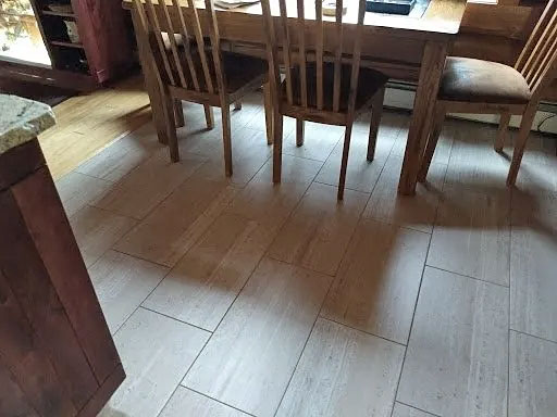 Waterproof flooring installation